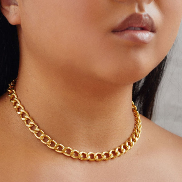 Aisha Recycled 14K Gold Filled Necklace