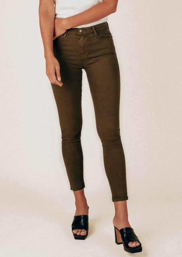 Annie 4-Pocket Pant in Dark Olive