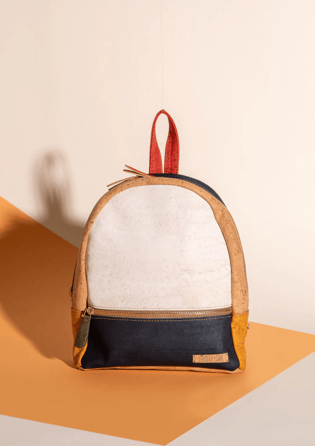 Brunch Pack in Americana - Red Yellow, Blue & White - Veneka-Sustainable-Ethical-Bag-Tiradia Cork Drop Ship