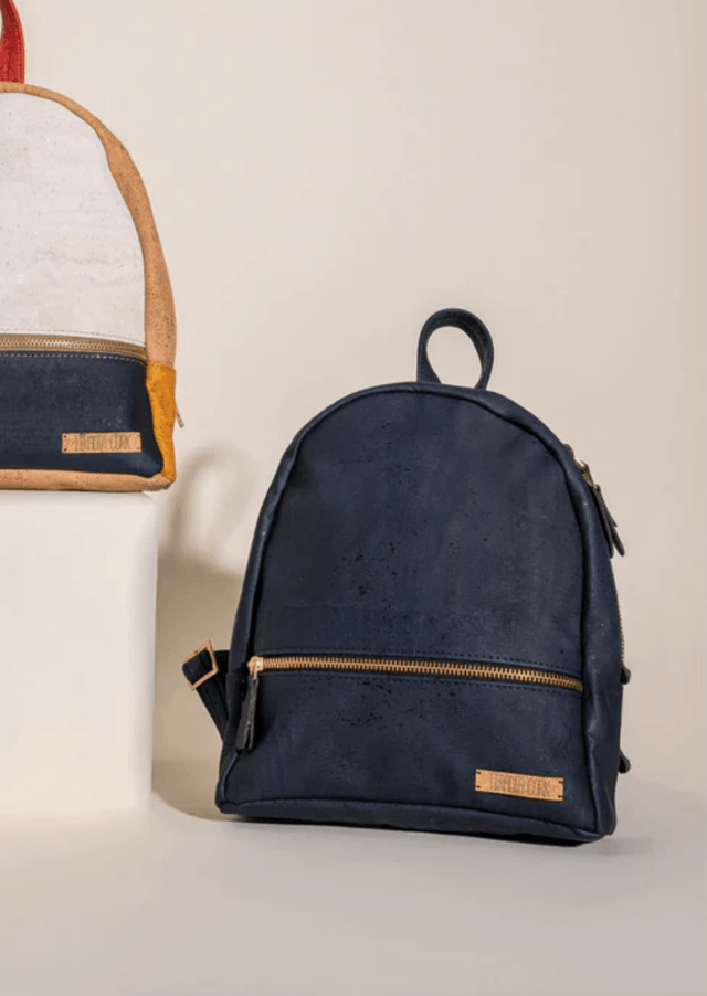 Brunch Pack in Blue - Veneka-Sustainable-Ethical-Bag-Tiradia Cork Drop Ship