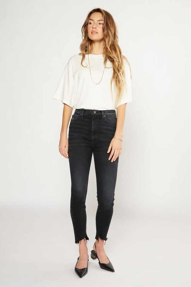Cindy High Rise Skinny in Black Creek - Veneka-Sustainable-Ethical-Bottoms-Etica Denim Drop Ship