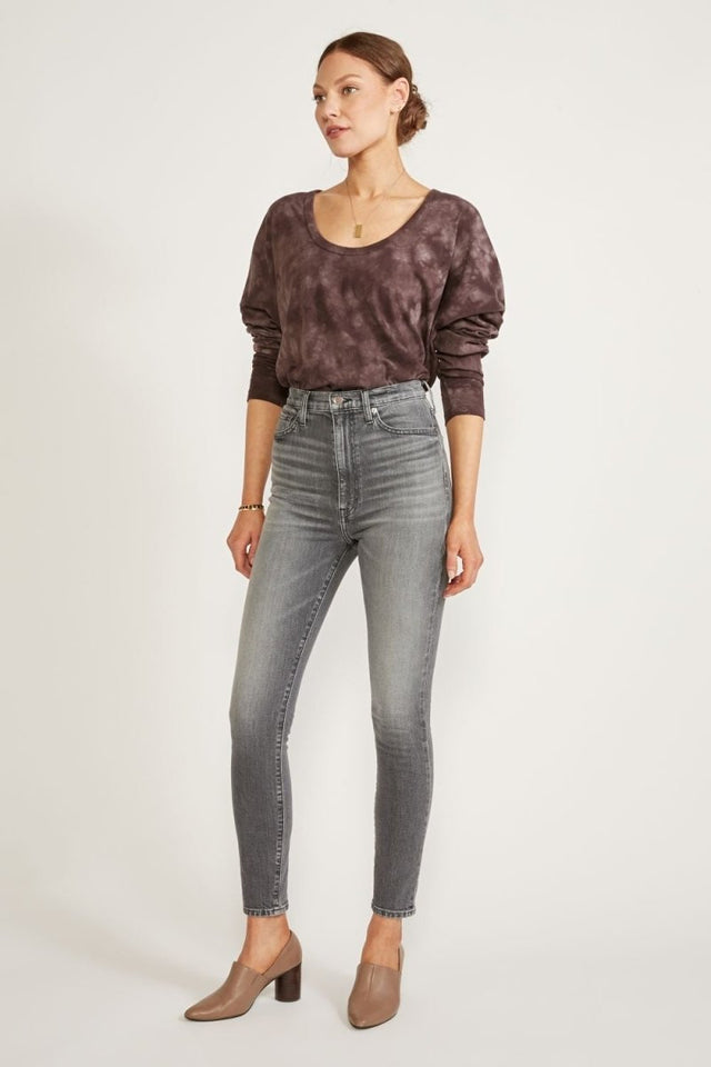 Cindy High Rise Skinny in Desert - Veneka-Sustainable-Ethical-Bottoms-Etica Denim Drop Ship