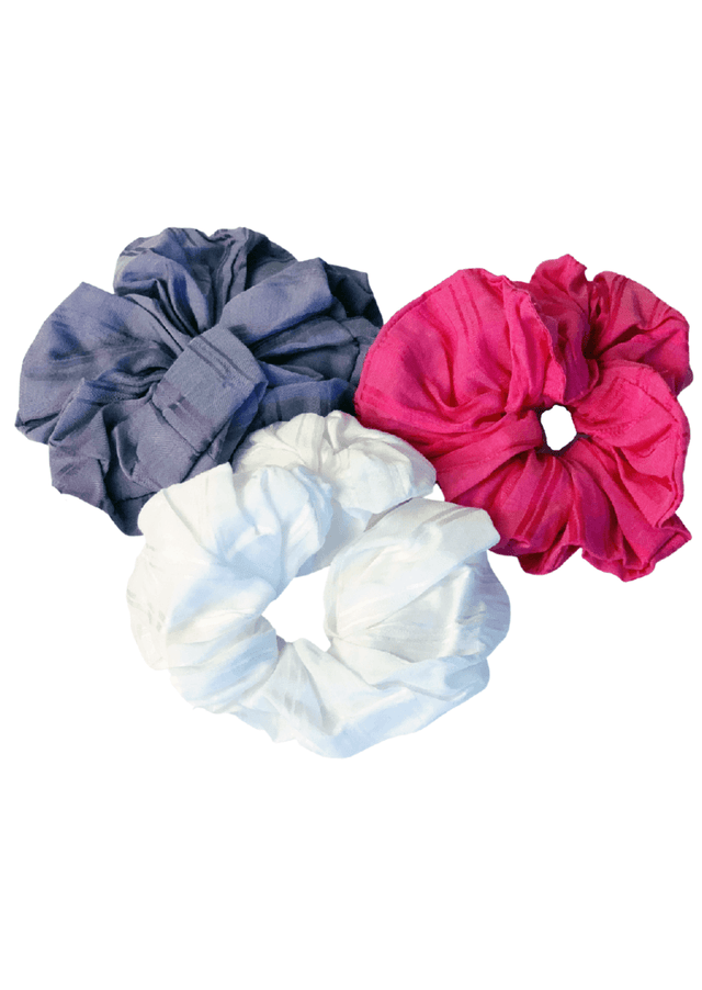 Cori Zero Waste Banana Scrunchie (3-pk) - Veneka-Sustainable-Ethical-Other-Valani Drop Ship