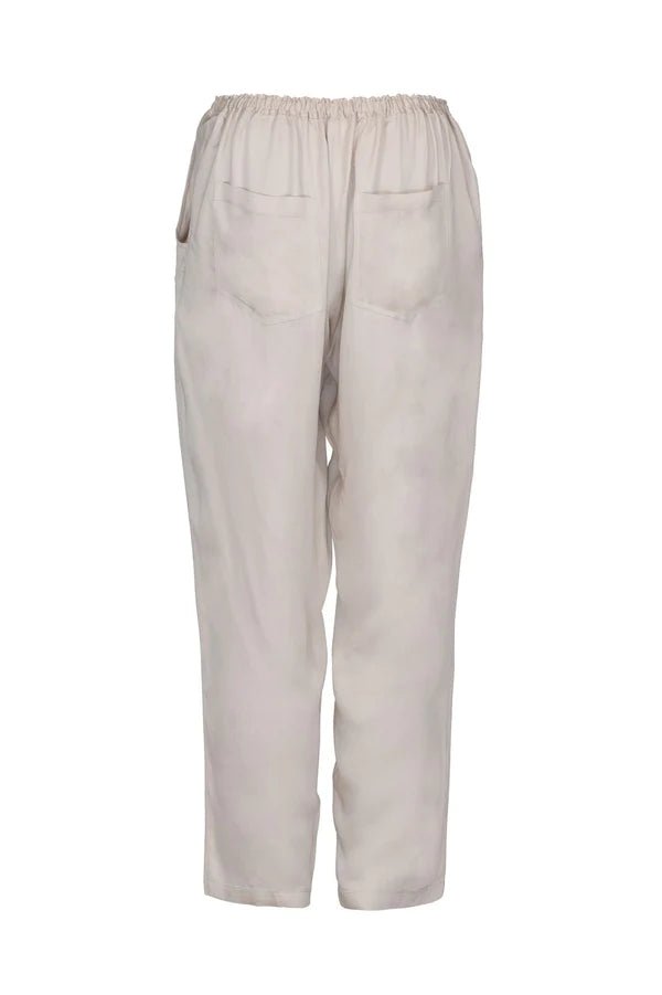 Cropped Peg Leg Pant in Champagne - Veneka-Sustainable-Ethical-Bottoms-Neu Nomads Drop Ship