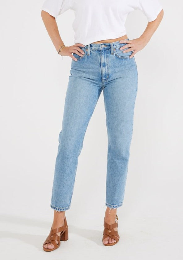 Finn Slim Straight - Sea Wall - Veneka-Sustainable-Ethical-denim-Etica Denim Drop Ship