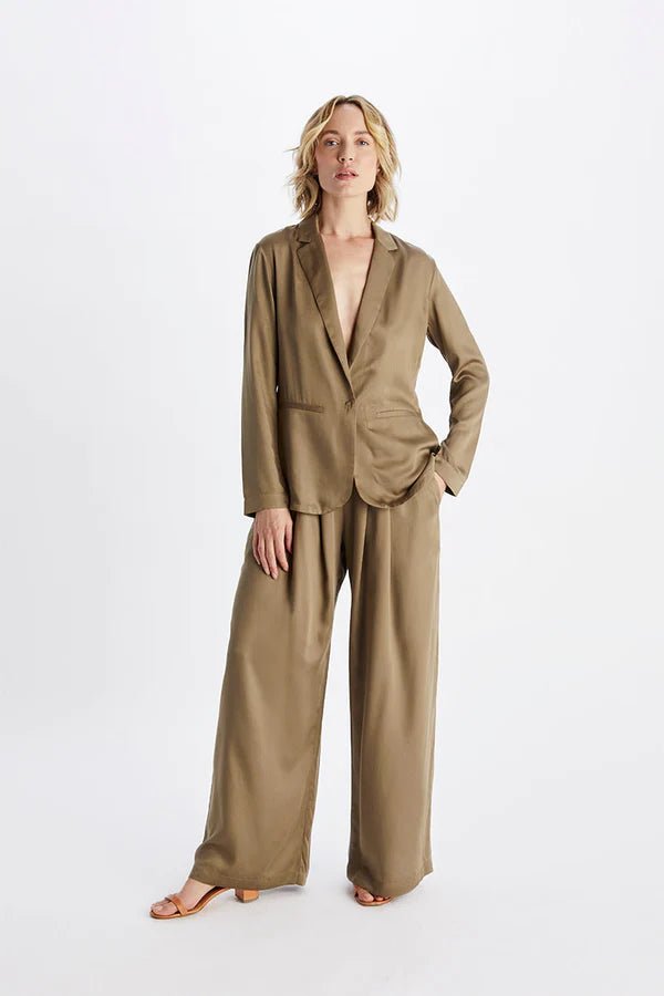 Karlie Jacket in Khaki - Veneka-Sustainable-Ethical-Jackets-Neu Nomads Drop Ship