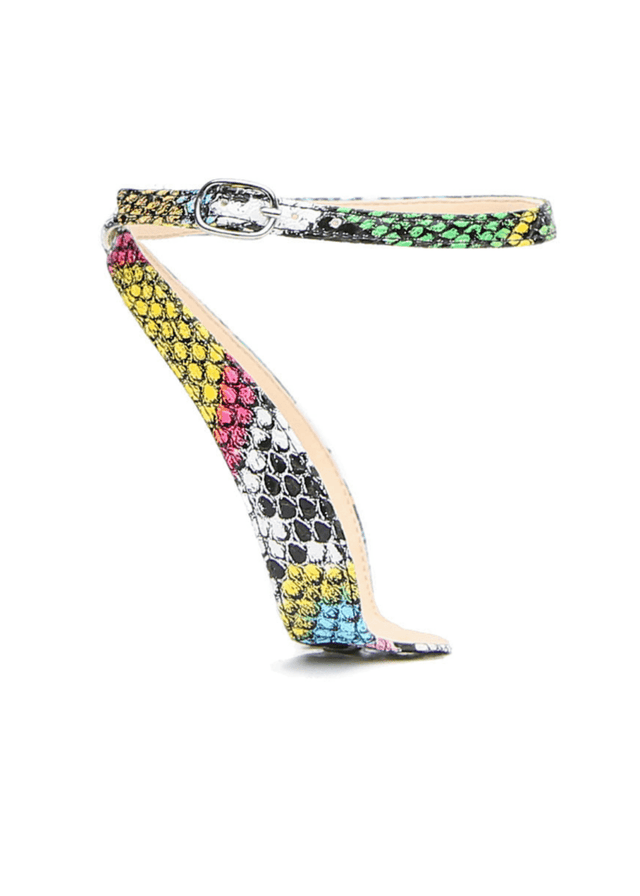 Marilyn Strap in Acid Snake - Veneka-Sustainable-Ethical-Other-Alterre Drop Ship