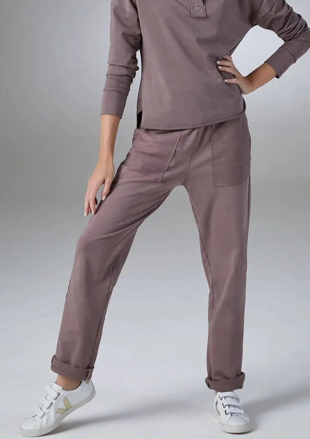 Maryn Pant in Bronzite - Veneka-Sustainable-Ethical-Bottoms-YesAnd Drop Ship