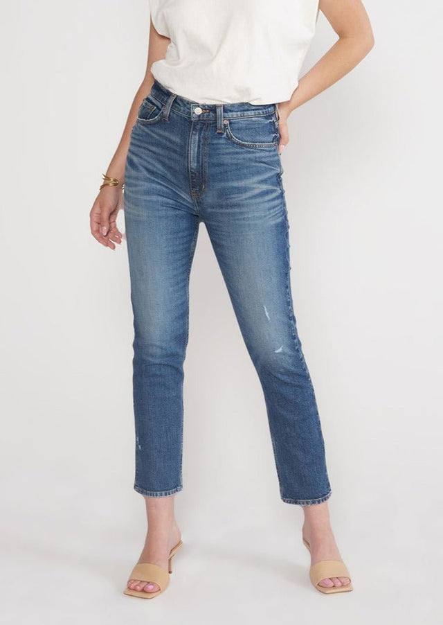 Mid Rise Slim in Beach Break - Veneka-Sustainable-Ethical-Bottoms-Etica Denim Drop Ship