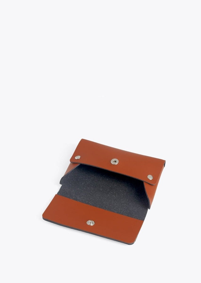 Origami Card Case in Cognac - Veneka-Sustainable-Ethical-Bag-HEMINCUFF Drop Ship