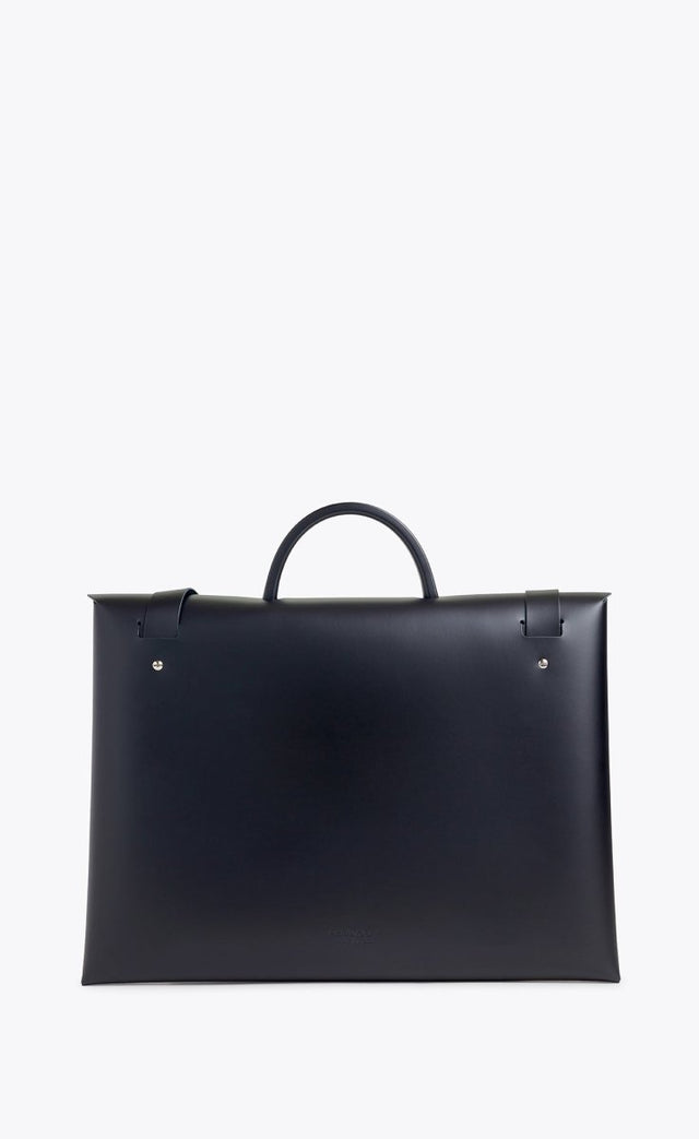 Origami Portfolio in Black - Veneka-Sustainable-Ethical-Bag-HEMINCUFF Drop Ship