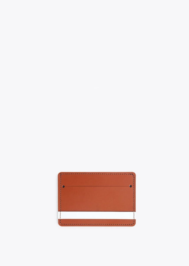 Paris Card Holder in Cognac - Veneka-Sustainable-Ethical-Bag-HEMINCUFF Drop Ship