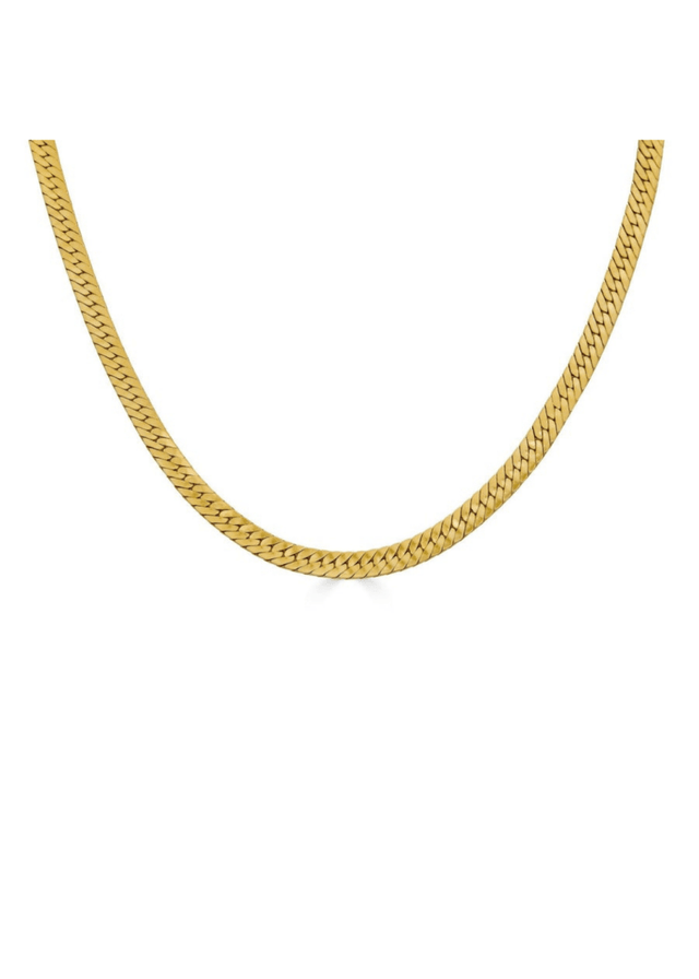 Recycled 14K Gold Filled Necklace - Veneka-Sustainable-Ethical-Jewelry-Nunchi Drop Ship