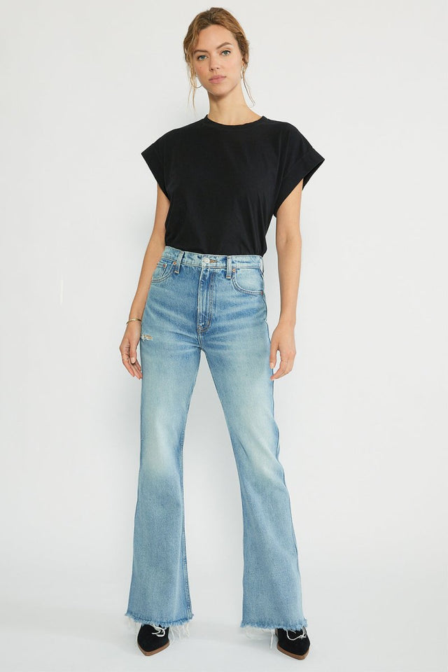 Sasha Modern Flare - Vista Point - Veneka-Sustainable-Ethical-Bottoms-Etica Denim Drop Ship