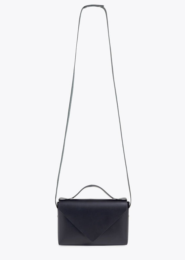 Stef Origami Bag in Black - Veneka-Sustainable-Ethical-Bag-HEMINCUFF Drop Ship