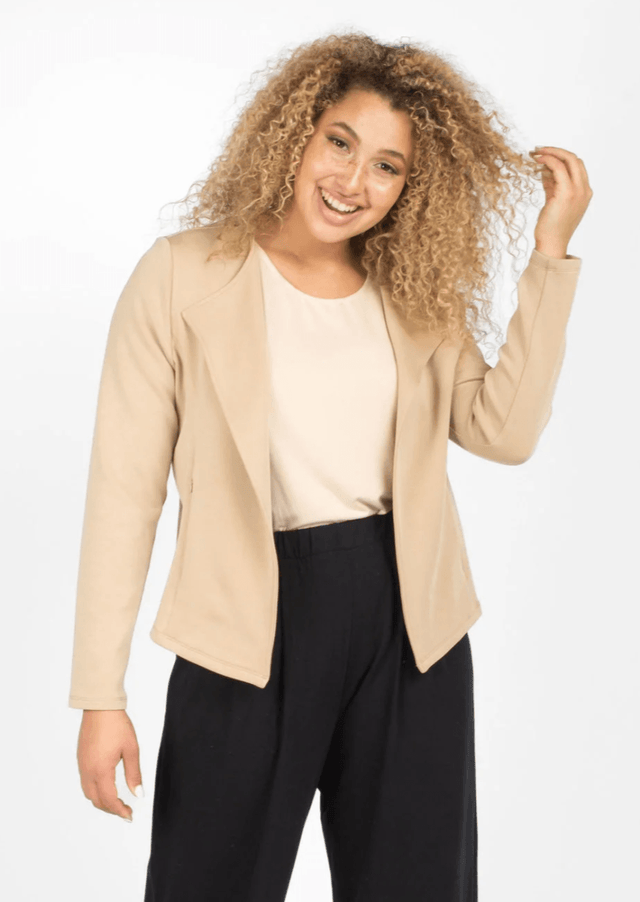 The Jardigan in Wheat - Veneka-Sustainable-Ethical-Jackets-Encircled Drop Ship