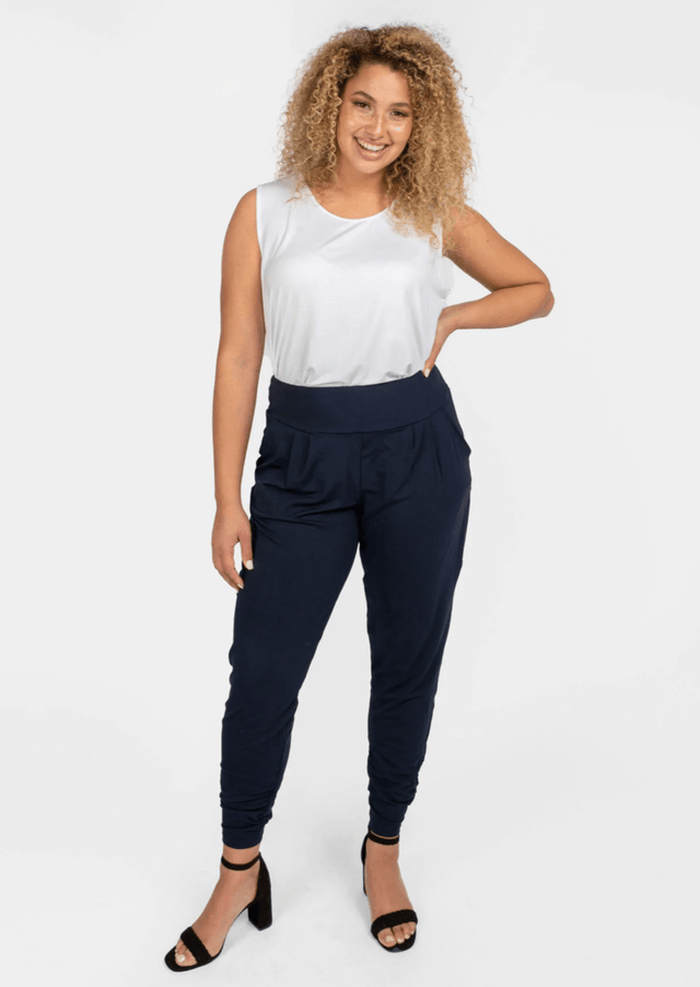 The Sleeveless Unbodysuit in White - Final Sale - Veneka-Sustainable-Ethical-Tops-Encircled Drop Ship