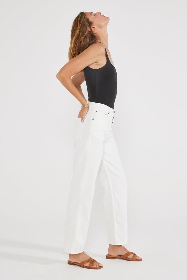 Tyler Straight Leg - Vintage White - Veneka-Sustainable-Ethical-denim-Etica Denim Drop Ship