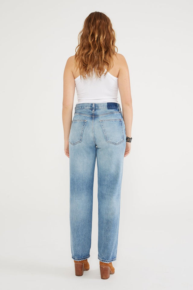 Tyler Vintage Straight Crop in North Shore - Veneka-Sustainable-Ethical-Bottoms-Etica Denim Drop Ship