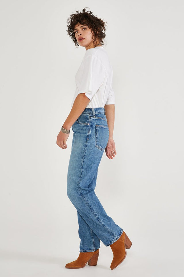 Tyler Vintage Straight - Everglades - Veneka-Sustainable-Ethical-Bottoms-Etica Denim Drop Ship