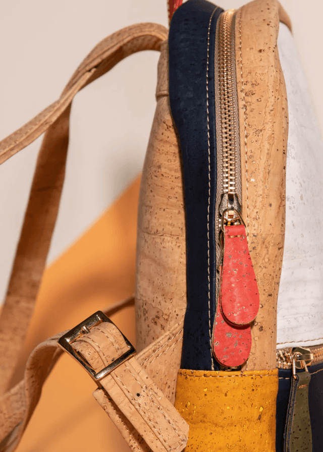 Brunch Pack in Americana - Red Yellow, Blue & White - Veneka-Sustainable-Ethical-Bag-Tiradia Cork Drop Ship