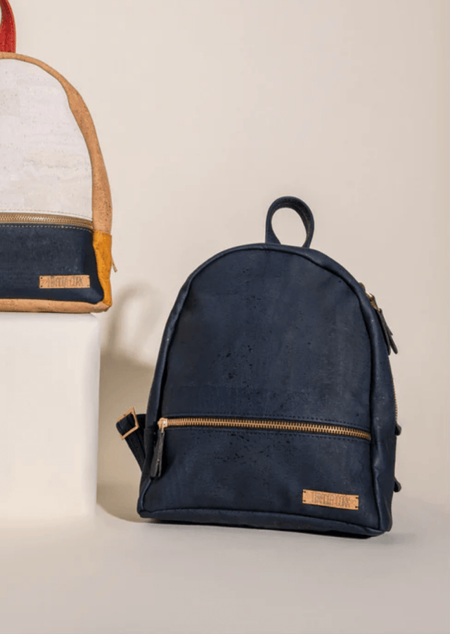 Brunch Pack in Blue - Veneka-Sustainable-Ethical-Bag-Tiradia Cork Drop Ship