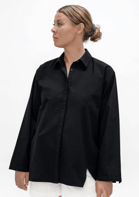 Budapest BUD Wide Fit Shirt in Eclipse - Veneka-Sustainable-Ethical-Tops-1 People Drop Ship