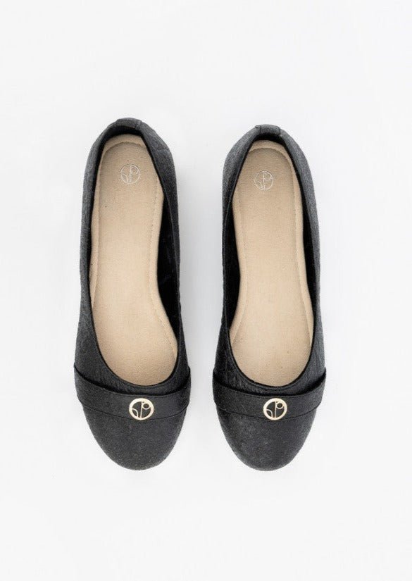 Cape Town CPT Ballerina in Charcoal - Veneka-Sustainable-Ethical-Other-1 People Drop Ship