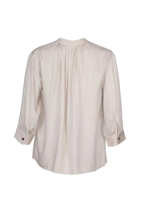 Celia Blouse in Champagne - Veneka-Sustainable-Ethical-Tops-Neu Nomads Drop Ship