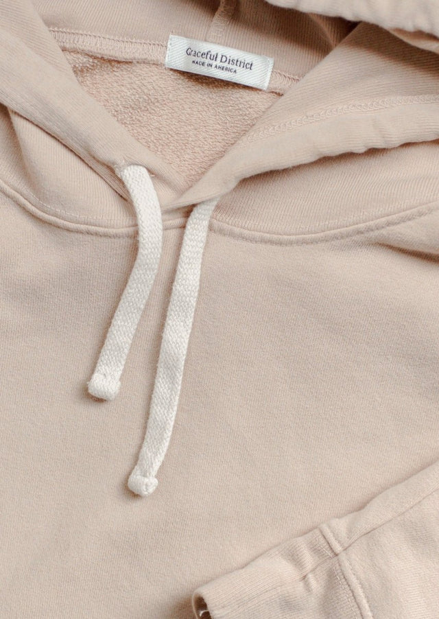 Chateau Hoodie in Almond - Veneka-Sustainable-Ethical-Tops-Graceful District Drop Ship