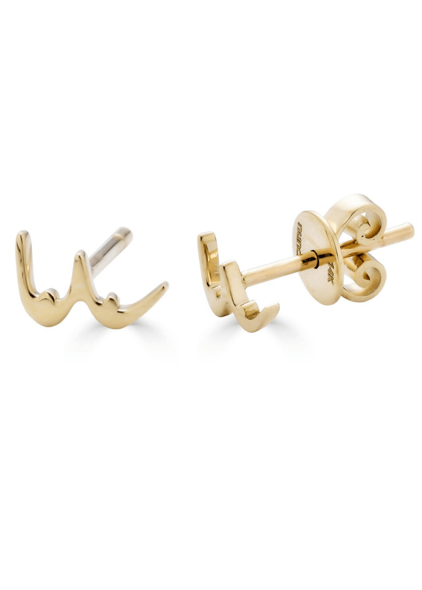 Colette Boob Earrings in Yellow Gold – Veneka