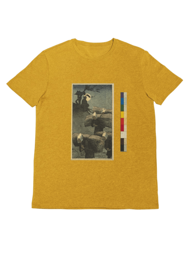 Escape Unisex Shirt in Yellow - Veneka-Sustainable-Ethical-Tops-J&R Artisan Fashion Drop Ship