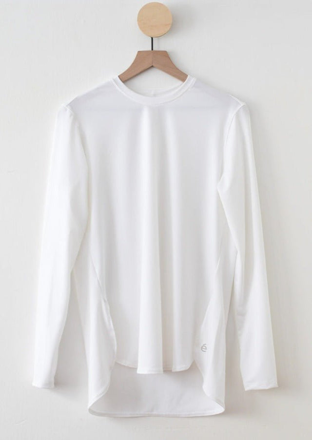 Every Wear Tunic in White - Veneka-Sustainable-Ethical-Tops-Eclipse Drop Ship
