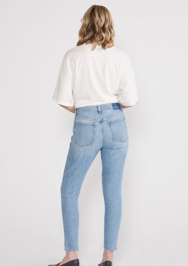 Giselle Mid Rise Skinny in Rock Pool Clean - Veneka-Sustainable-Ethical-Bottoms-Etica Denim Drop Ship