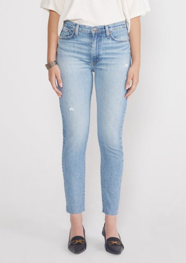 Giselle Mid Rise Skinny in Rock Pool Clean - Veneka-Sustainable-Ethical-Bottoms-Etica Denim Drop Ship