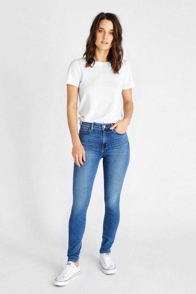 Giselle Skinny in Aspen - Veneka-Sustainable-Ethical-Bottoms-Etica Denim Drop Ship