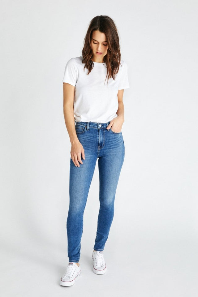 Giselle Skinny in Aspen - Veneka-Sustainable-Ethical-Bottoms-Etica Denim Drop Ship