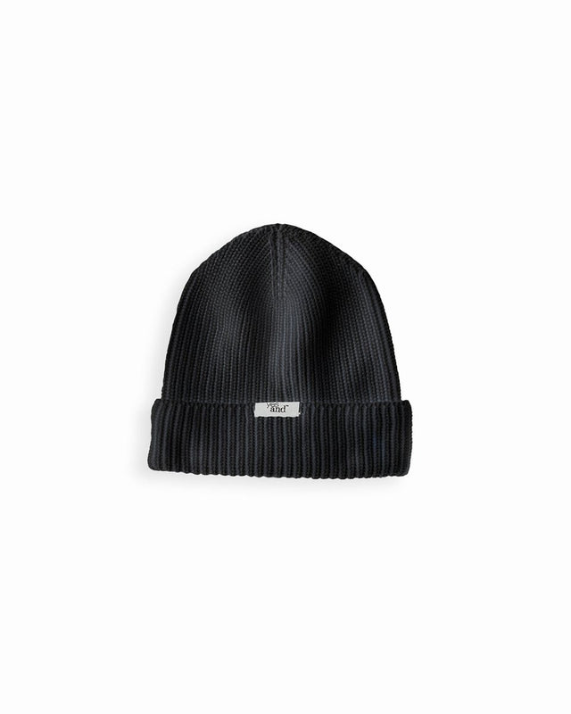 Hunter Beanie in Black - Veneka-Sustainable-Ethical-Tops-YesAnd Drop Ship