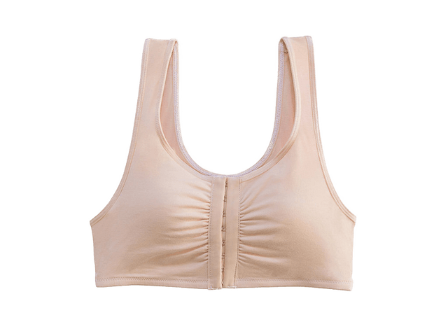 Maia Front Close Bra in Blush - Veneka-Sustainable-Ethical-Tops-Everviolet Drop Ship