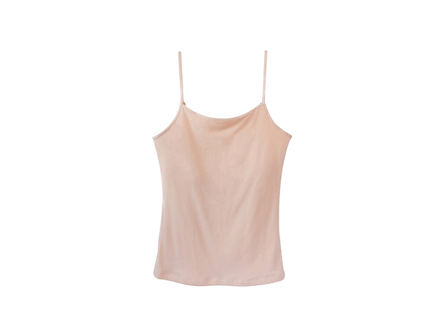 Maia Sustainable Jersey Camisole in Blush - Veneka-Sustainable-Ethical-Tops-Everviolet Drop Ship