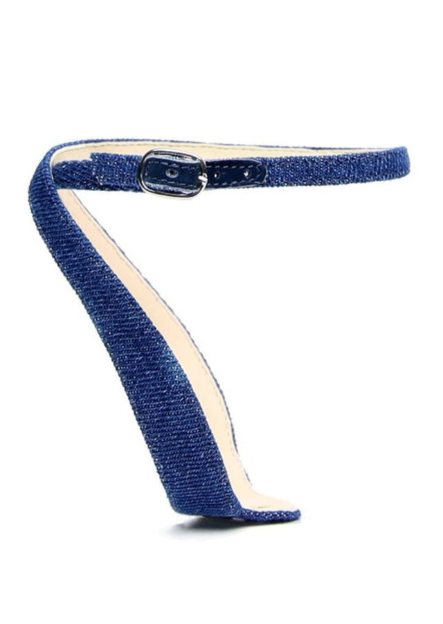 Marilyn Strap in Recycled Denim - Veneka-Sustainable-Ethical-Other-Alterre Drop Ship