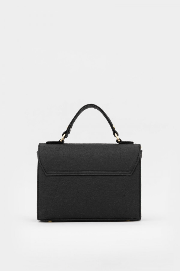 Mini London Cross Body in Black - Veneka-Sustainable-Ethical-Other-1 People Drop Ship