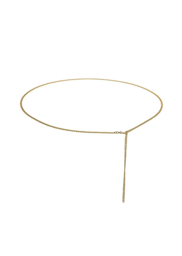 Nara Recycled 14K Gold Filled Waist Chain - Veneka-Sustainable-Ethical-Jewelry-Nunchi Drop Ship