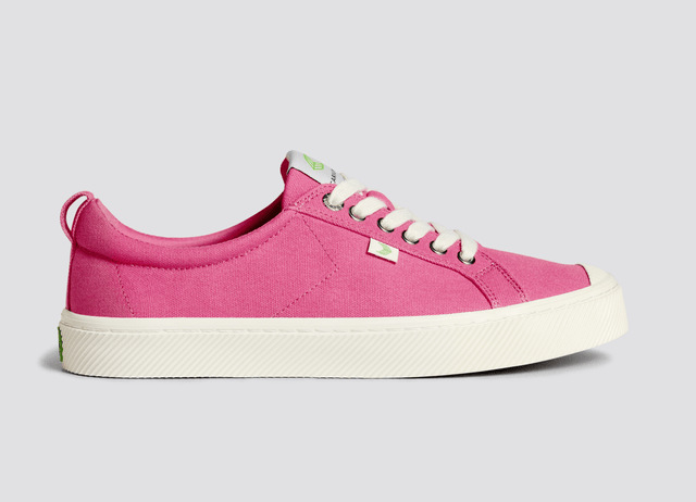 OCA Low Pink Lemonade Canvas Sneaker Women - Veneka-Sustainable-Ethical-Footwear-Cariuma Drop Ship
