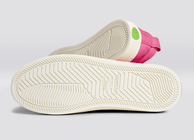 OCA Low Pink Lemonade Canvas Sneaker Women - Veneka-Sustainable-Ethical-Footwear-Cariuma Drop Ship