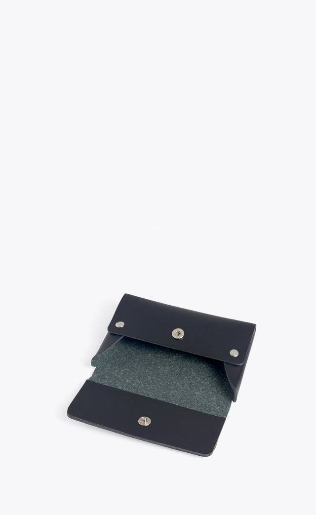 Origami Card Case in Black - Veneka-Sustainable-Ethical-Bag-HEMINCUFF Drop Ship