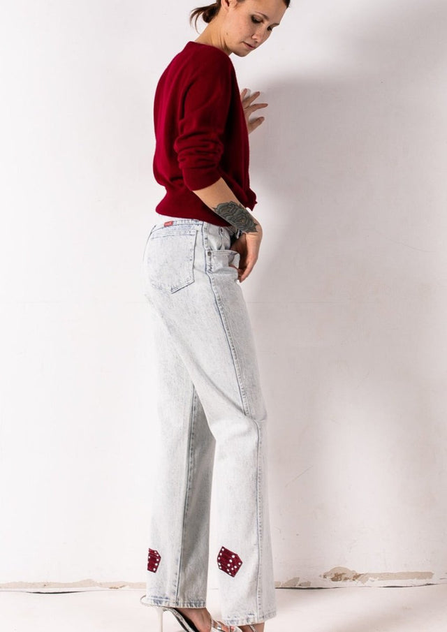 Roll the Dice Jeans "Prism Collection" - Veneka-Sustainable-Ethical-Bottoms-Montie and Joie Drop Ship