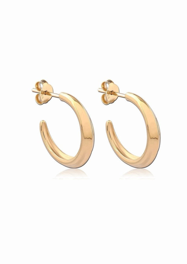 Small Hoop Earrings in Gold - Veneka-Sustainable-Ethical-Jewelry-Astor & Orion Drop Ship