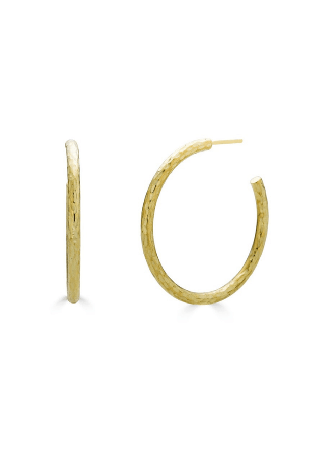 Tao Recycled Large Hoop Earrings in 18K Gold Vermeil - Veneka-Sustainable-Ethical-Jewelry-Nunchi Drop Ship