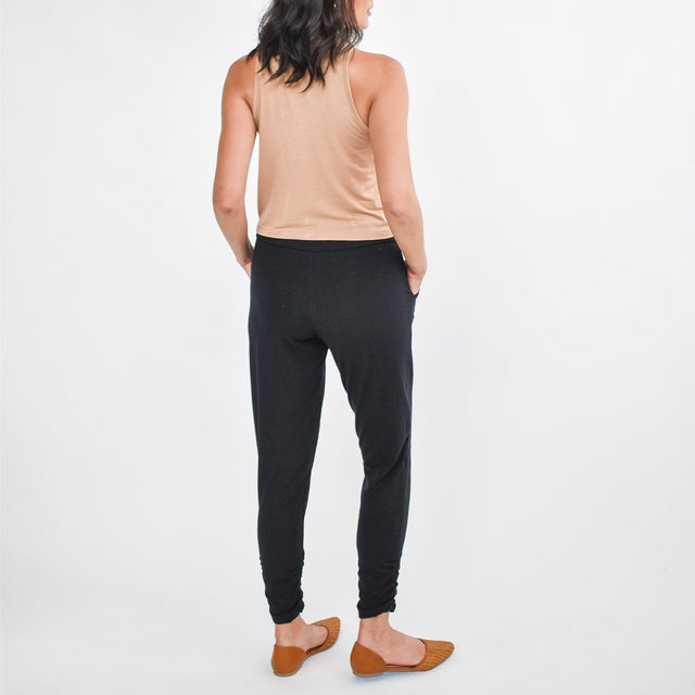 The Dressy Sweatpant in Alpine Green - Veneka-Sustainable-Ethical-Bottoms-Encircled Drop Ship